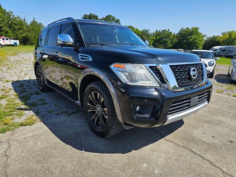 Used 2017 Nissan Armada Platinum w/ Captain Seat Package RWD image 2
