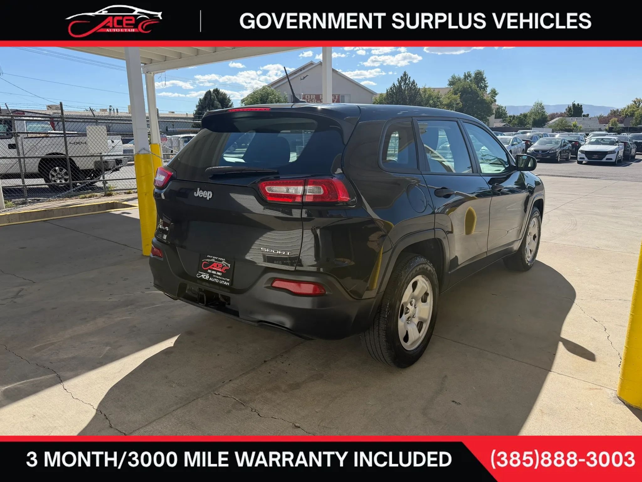 Used 2017 Jeep Cherokee Sport w/ Trailer Tow Group AWD/4WD image 8