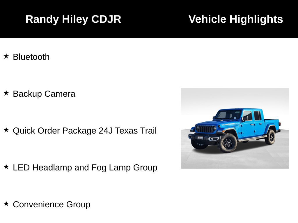 New 2026 Jeep Gladiator Sport AWD/4WD image 5