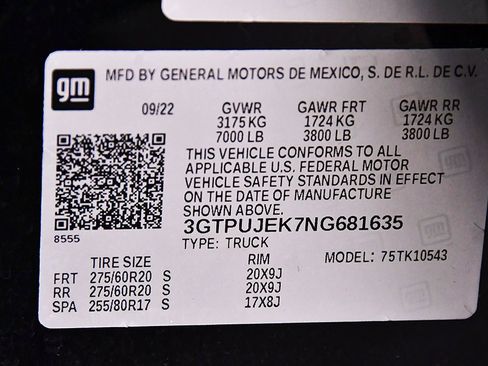 Used 2022 GMC Sierra 1500 Elevation image 17