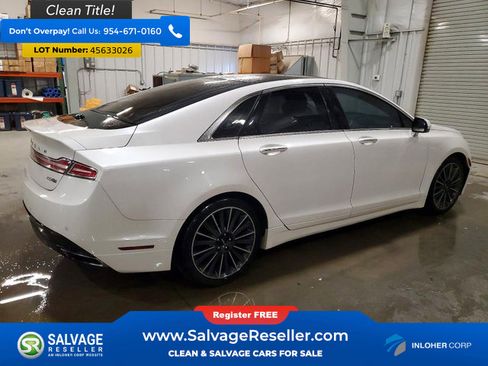 Used 2016 Lincoln MKZ AWD w/ Equipment Group 300A Reserve image 4