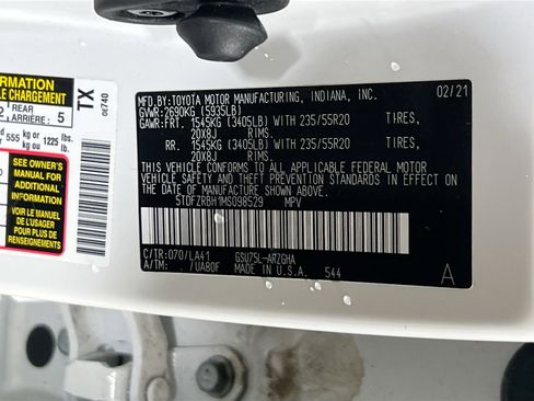 Used 2021 Toyota Highlander Platinum image 34