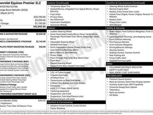 Used 2019 Chevrolet Equinox Premier AWD/4WD image 9