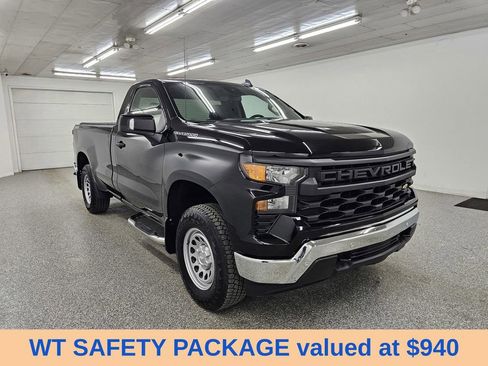 Certified 2025 Chevrolet Silverado 1500 W/T w/ WT Safety Package AWD/4WD image 3