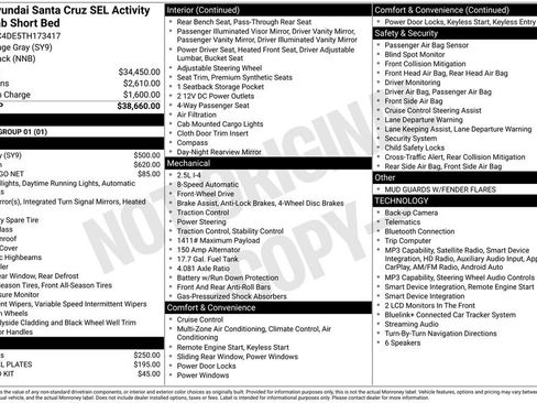 New 2026 Hyundai Santa Cruz SEL FWD image 4