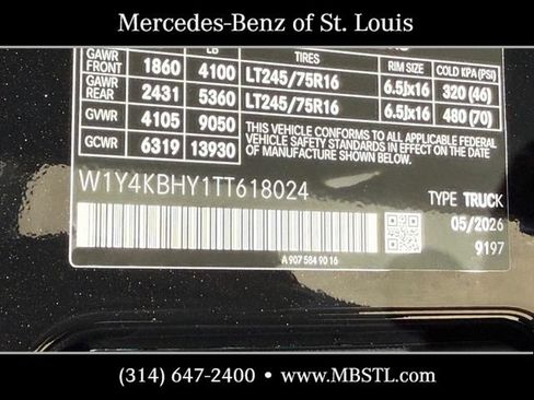 New 2026 Mercedes-Benz Sprinter 2500 image 18