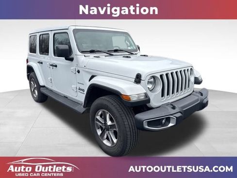 Used 2020 Jeep Wrangler Unlimited Sahara image 1