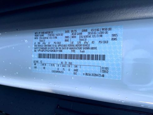 New 2025 Ford Transit 350 148 Low Roof AWD image 16