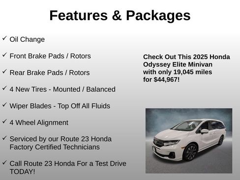 Certified 2025 Honda Odyssey Elite image 4