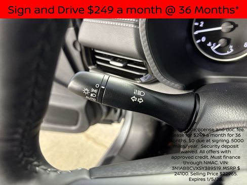 New 2025 Nissan Sentra SV w/ All-Weather Package image 16