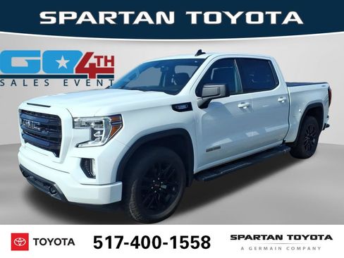 Used 2021 GMC Sierra 1500 Elevation w/ LPO, Elevation Black Package AWD/4WD image 1