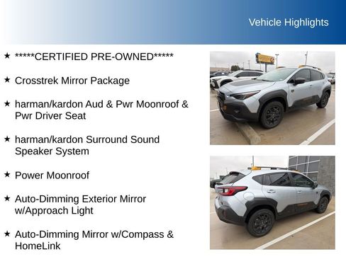 Certified 2024 Subaru Crosstrek 2.5i Wilderness w/ Crosstrek Mirror Package image 5
