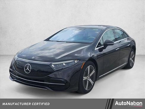 Certified 2023 Mercedes-Benz EQS 450+ 4MATIC Sedan w/ Winter Package image 1