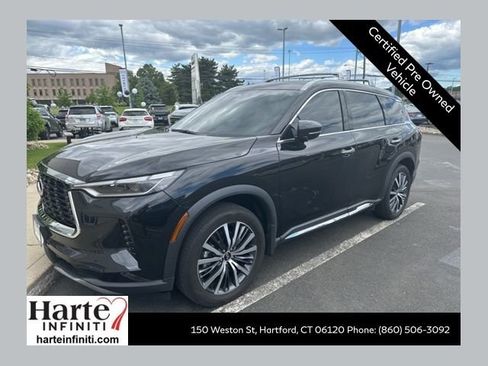 Certified 2023 INFINITI QX60 Sensory w/ Vision Package AWD/4WD image 1
