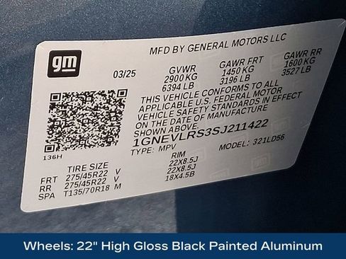 Used 2025 Chevrolet Traverse RS image 30