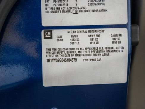 Used 2004 Chevrolet Corvette Convertible w/ Preferred Equipment Group image 37