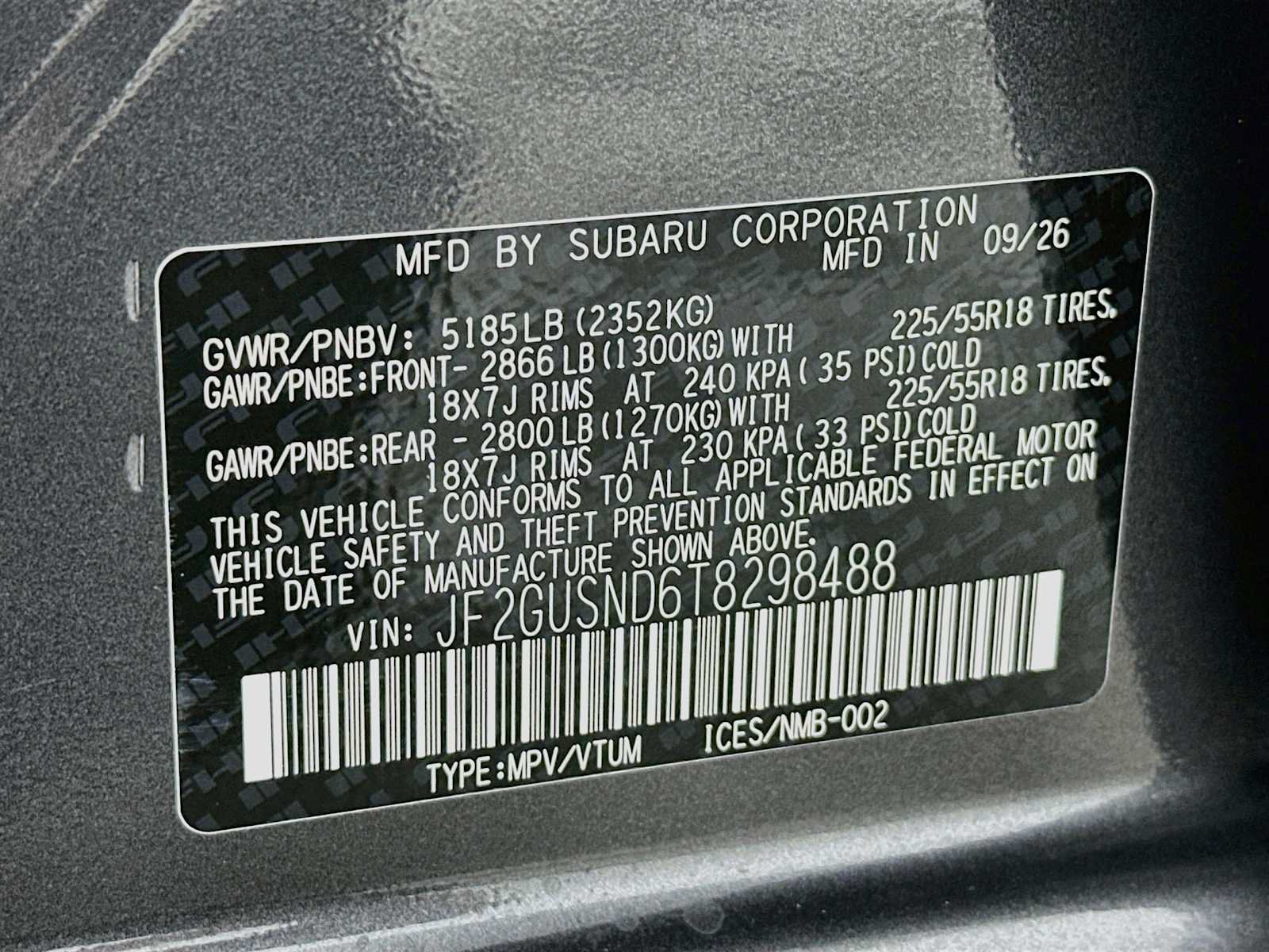 New 2026 Subaru Crosstrek 2.5i Limited AWD/4WD image 29