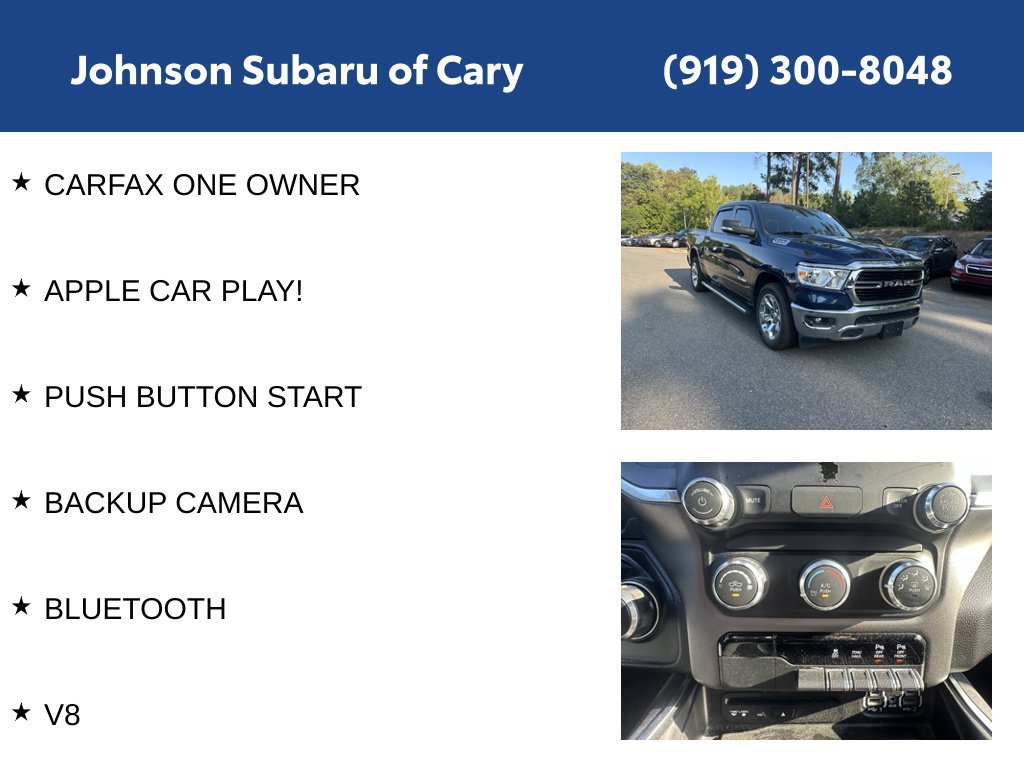 Used 2019 RAM 1500 Big Horn RWD image 6