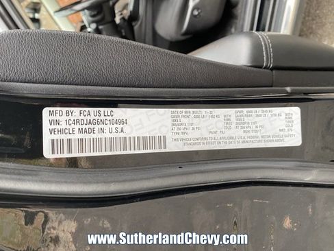 Used 2022 Dodge Durango SXT w/ Trailer Tow Group IV image 44