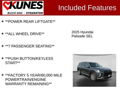 Used 2025 Hyundai Palisade SEL AWD/4WD image 3