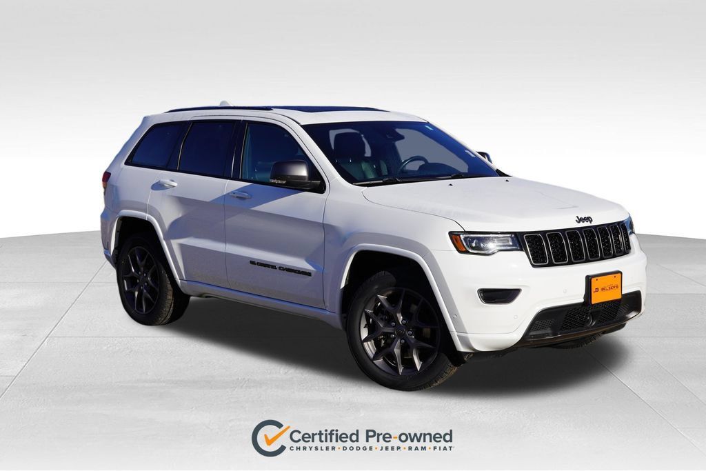 Certified 2021 Jeep Grand Cherokee Limited w/ Quick Order Package 28K 80th AWD/4WD image 1