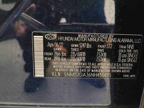 Used 2022 Hyundai Santa Fe SEL AWD/4WD image 33