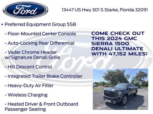 Used 2024 GMC Sierra 1500 Denali Ultimate AWD/4WD image 21