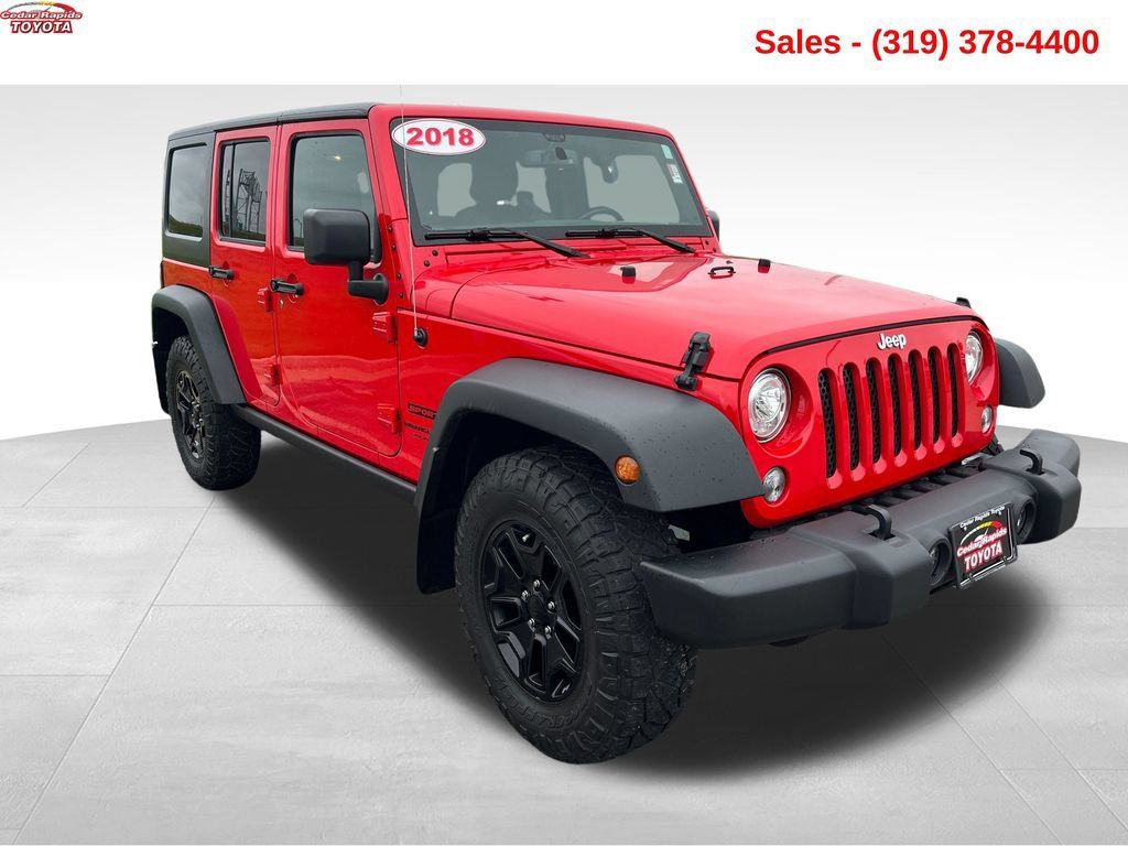 Used 2018 Jeep Wrangler Unlimited Sport S AWD/4WD image 10