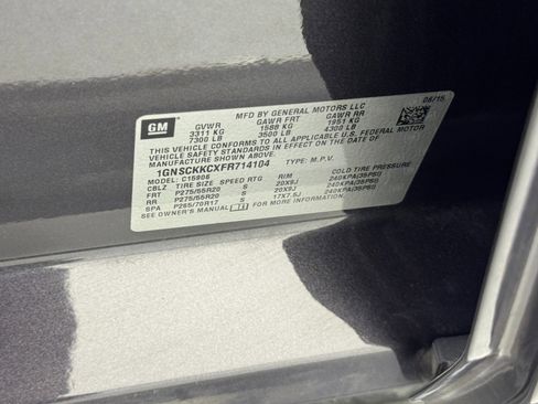 Used 2015 Chevrolet Suburban LTZ image 50