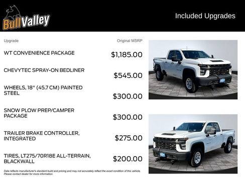 Used 2020 Chevrolet Silverado 2500 W/T w/ WT Convenience Package AWD/4WD image 11