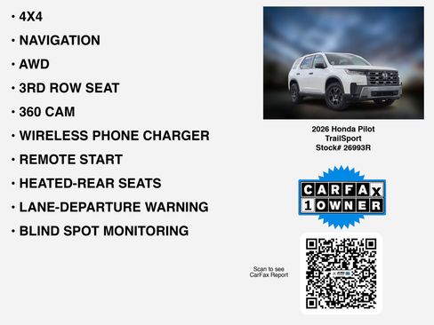 Certified 2026 Honda Pilot TrailSport image 33