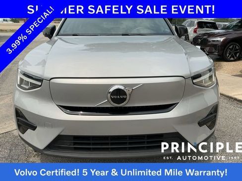 Certified 2023 Volvo C40 Recharge Core AWD/4WD image 3