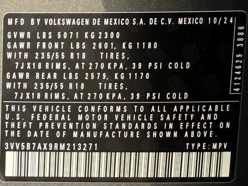 Used 2024 Volkswagen Tiguan Wolfsburg Edition AWD/4WD image 44