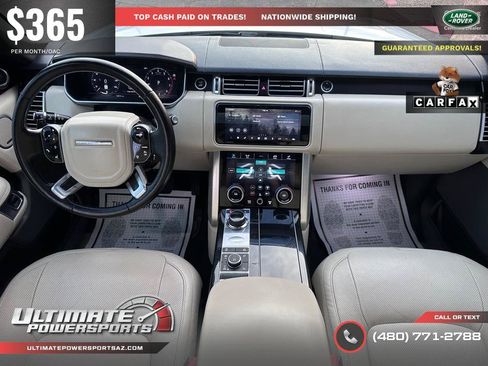 Used 2018 Land Rover Range Rover HSE AWD/4WD image 16