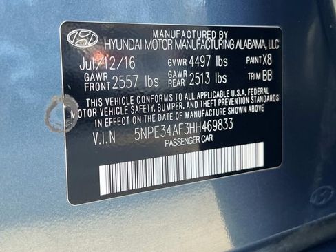 Used 2017 Hyundai Sonata Sport w/ Cargo Package image 28