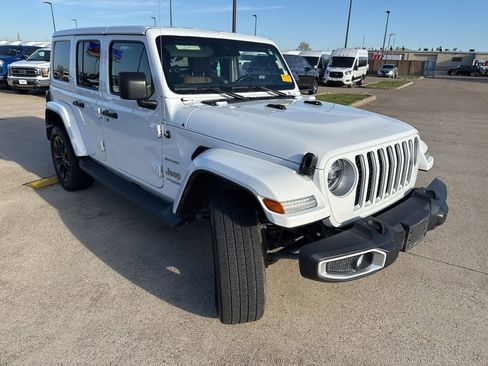 Used 2021 Jeep Wrangler Unlimited Sahara 4xe w/ Cold Weather Group image 19