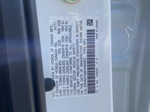 Used 2017 Honda CR-V EX-L image 34