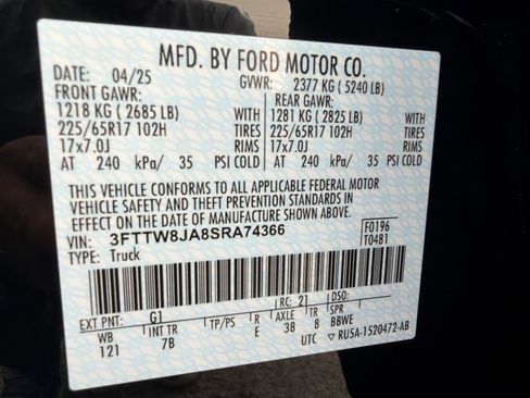 Used 2025 Ford Maverick XLT w/ 4K Tow Package AWD/4WD image 32