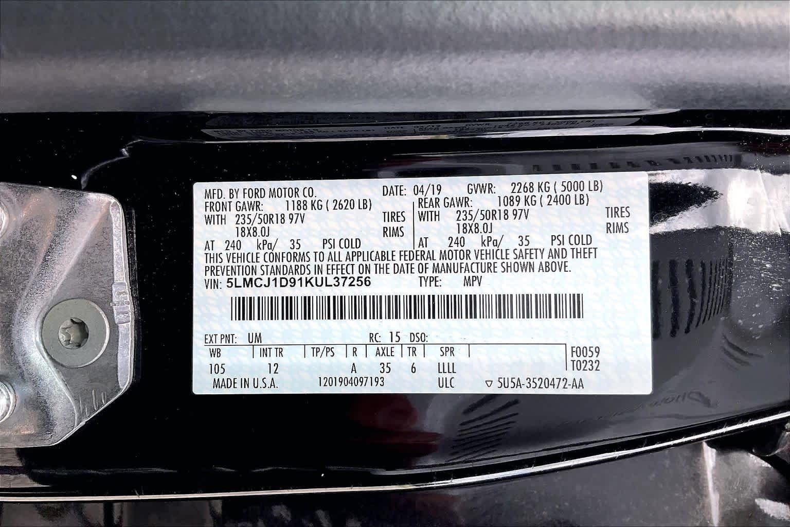 Used 2019 Lincoln MKC Premiere AWD/4WD image 32
