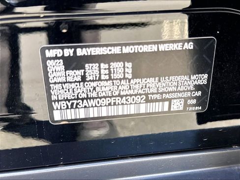 Used 2023 BMW i4 eDrive40 w/ Parking Assistance Package RWD image 19