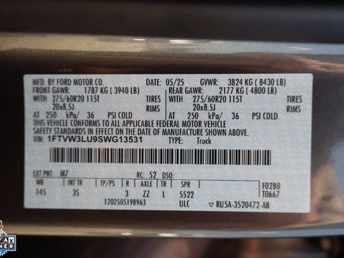 Certified 2025 Ford F150 Lightning Flash AWD/4WD image 29