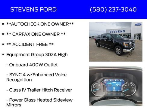 Used 2022 Ford F150 XLT w/ Equipment Group 302A High AWD/4WD image 6