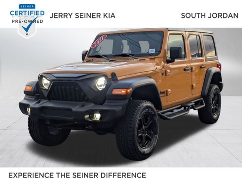 Used 2021 Jeep Wrangler Unlimited Sport image 1