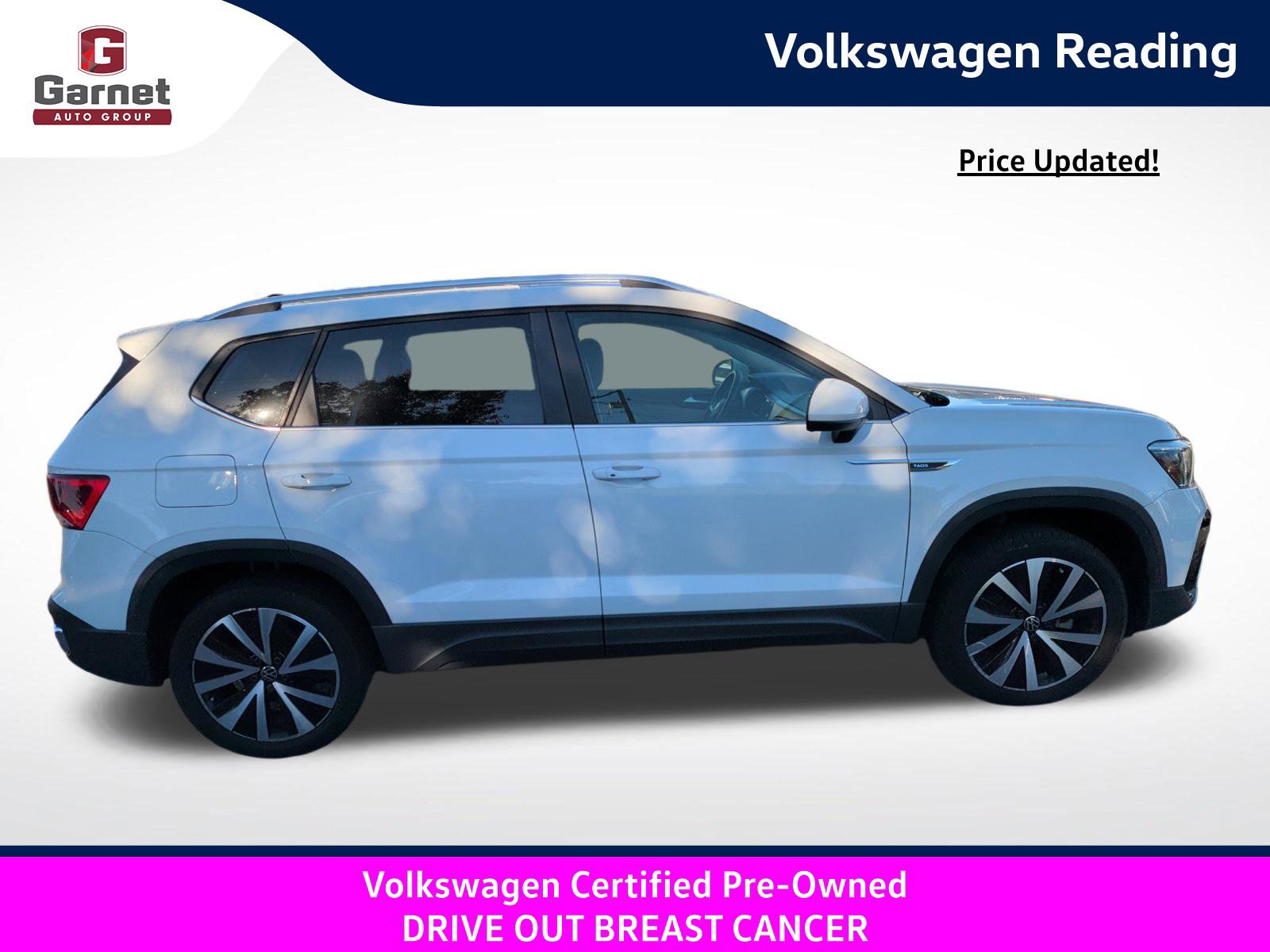Used 2023 Volkswagen Taos SE w/ Panoramic Sunroof Package FWD image 7