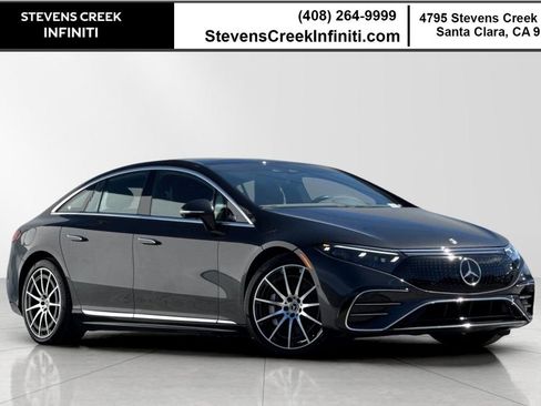 Used 2023 Mercedes-Benz EQS 580 4MATIC Sedan image 1