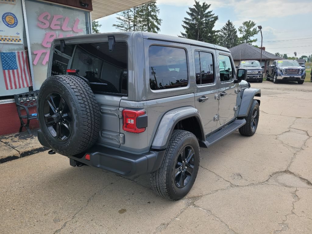 Used 2021 Jeep Wrangler Unlimited Sahara AWD/4WD image 5