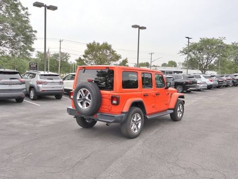 Used 2020 Jeep Wrangler Unlimited Sahara w/ Uconnect 4C Nav & Sound Group AWD/4WD image 7