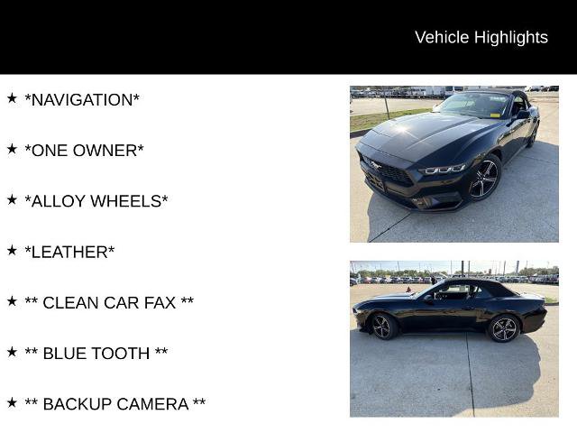 Certified 2024 Ford Mustang Premium RWD image 4