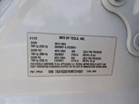 Used 2022 Tesla Model Y Performance image 25