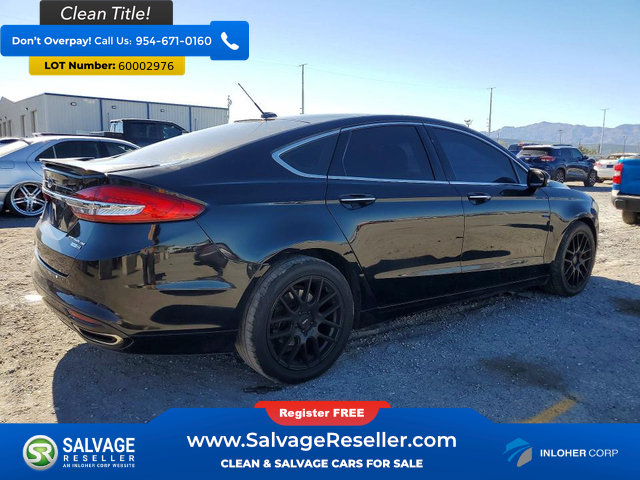 Used 2018 Ford Fusion Titanium AWD/4WD image 4